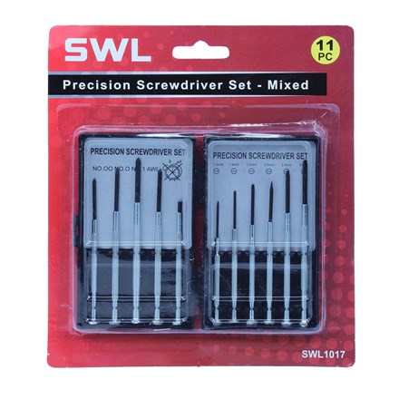 SWL - PRECISION SCREWDRIVER SET 11PC