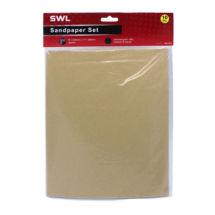 SWL - SANDPAPER SET 10PC