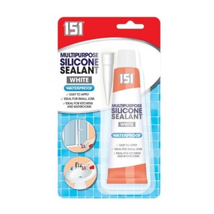 151 MULTIPURPOSE SILICONE SEALANT - WHITE