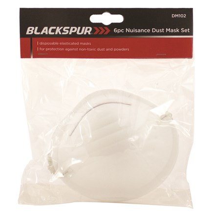 BLACKSPUR - NUISANCE DUST MASK SET - 6PC