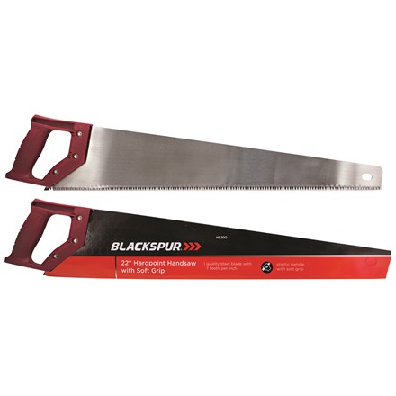 BLACKSPUR - HARDPOINT HANDSAW WITH SOFT GRIP