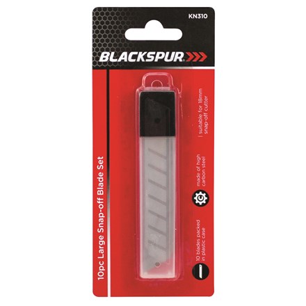 BLACKSPUR - LARGE SNAP-OFF BLADE SET - 10PC