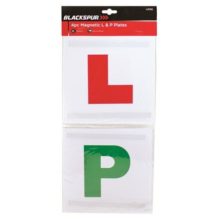 BLACKSPUR - MAGNETIC L AND P PLATES - 4PC