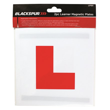 BLACKSPUR - LEARNER MAGNETIC PLATES - 2PC