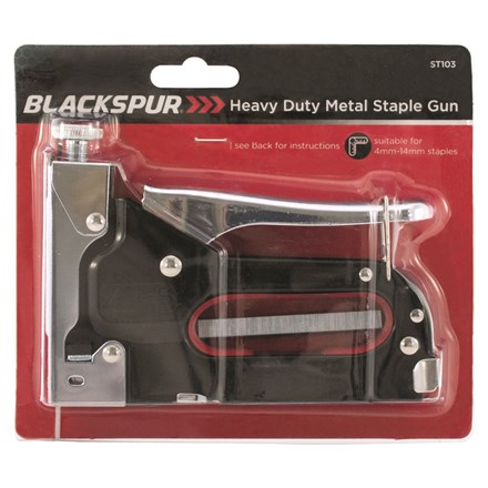 BLACKSPUR - HEAVY DUTY METAL STAPLE GUN - GS/TUV