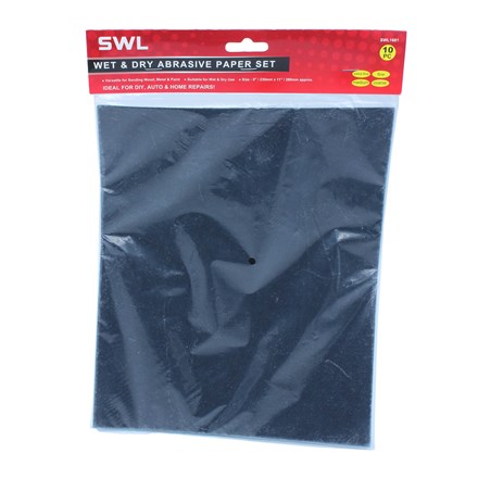SWL - WET & DRY ABRASIVE PAPER