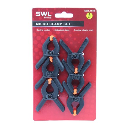 SWL - MICRO CLAMP SET - 6 PACK