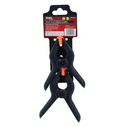 SWL - HEAVY DUTY SPRING CLAMPS 4.5" - 2 PACK