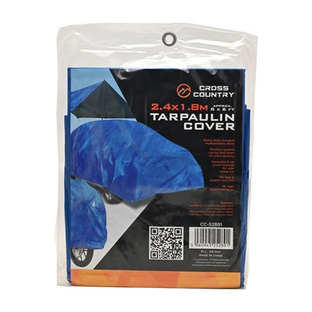 CROSS COUNTRY - TARPAULINE COVER 2.4 X 1.8M