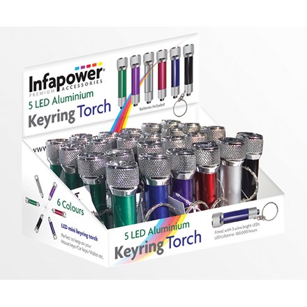 INFAPOWER - 5 LED ALUMINUM TORCH