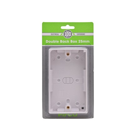 Double Back Box 25mm by Pifco