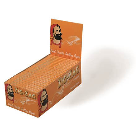 ZIG ZAG LIQUORICE REGULAR SIZE PAPERS - 50 PACK