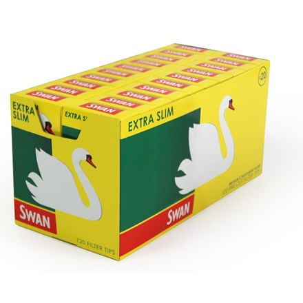 SWAN EXTRA SLIM FILTERS - 20 PACK