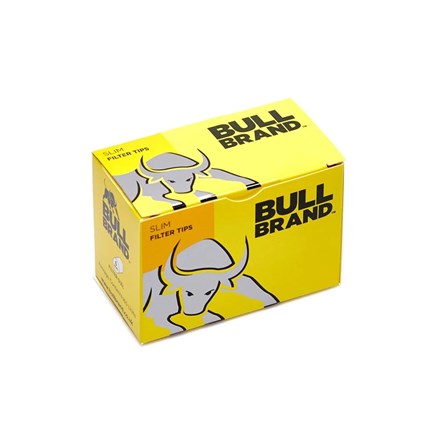 BULL BRAND SLIM FILTER TIPS - 10 PACK
