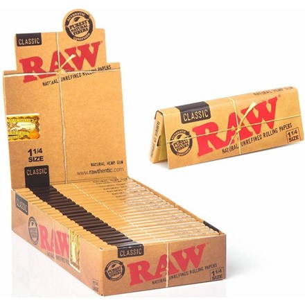 RAW 1-1/4 CLASSIC PAPERS - 24 PACK