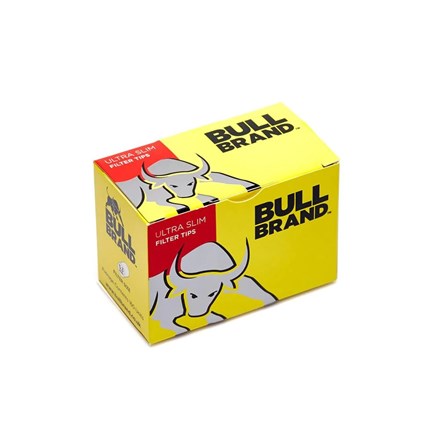 BULL BRAND ULTRA SLIM FILTER TIPS - 10 PACK