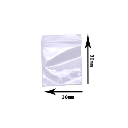 30 X 30 CLEAR BAGS - 1000PCS