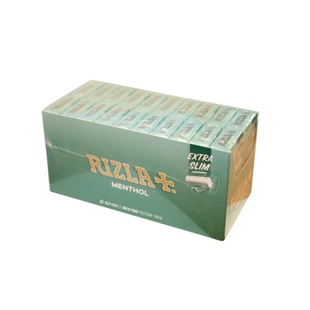 RIZLA MENTHOL ULTRA SLIM FILTER TIPS - 20 PACK