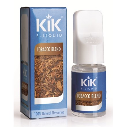 KIK E-LIQUID 0MG TOBACCO BLEND 10ML