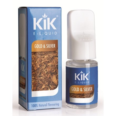 KIK E-LIQUID 11MG GOLD AND SILVER 10ML