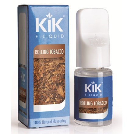 KIK E-LIQUID 16MG ROLLING TOBACCO 10ML
