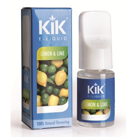 KIK E-LIQUID 16MG LEMON AND LIME 10ML