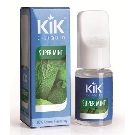 KIK E-LIQUID 16MG SUPER MINT 10ML