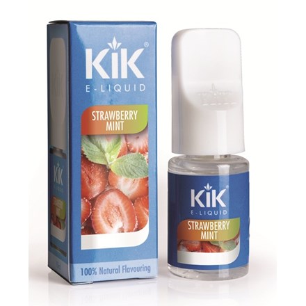 KIK E-LIQUID 16MG STRAWBERRY MINT 10ML