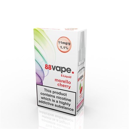 88 VAPE E-LIQUID 11MG MORELLO CHERRY 10ML