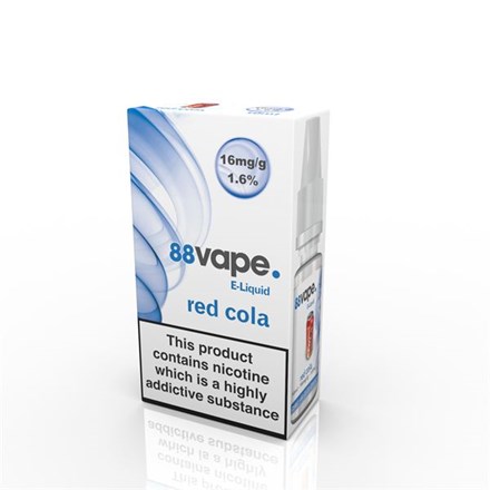 88VAPE E-LIQUID 16MG RED COLA 10ML