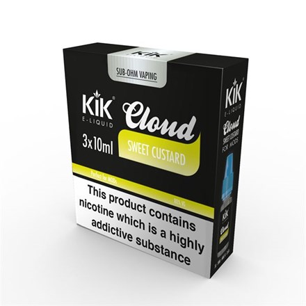 KIK 6MG SWEET CUSTARD CLOUD 3X10ML
