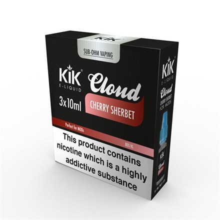 KIK 3MG CHERRY SHERBET CLOUD 3X10ML