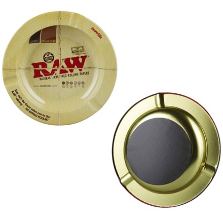 RAW ROUND MAGNETIC ASHTRAY