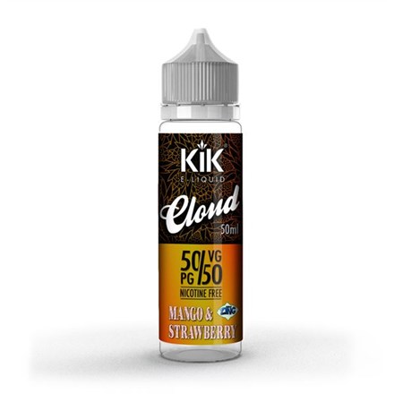 KIK CLOUD 50ML - MANGO STRAWBERRY AND SPEARMINT