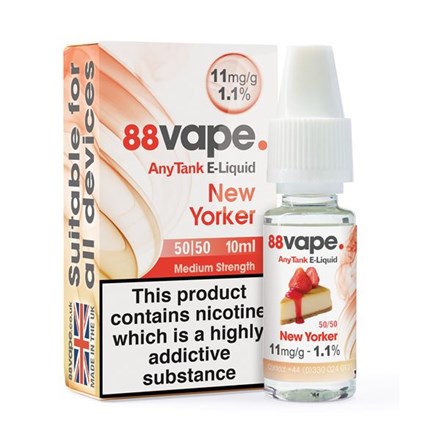 88 VAPE ANYTANK - 11MG NEW YORKER 10ML