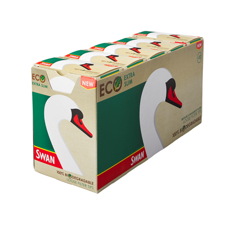 SWAN ECO LOOSE EXTRA SLIM FILTER TIPS - 10 PACK