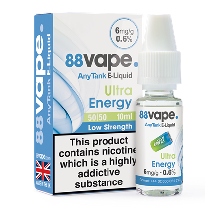88 VAPE ANYTANK - 6MG ULTRA ENERGY - 10ML