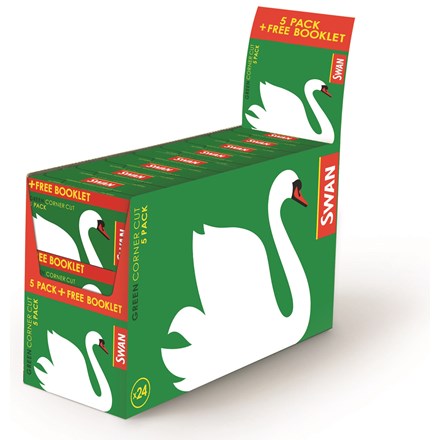 SWAN GREEN MULTIPACK 6 PACK - PACK OF 24