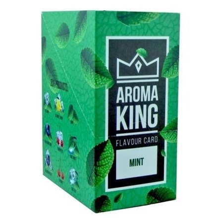 AROMA KING FLAVOUR CARD - MINT - 25 PACK