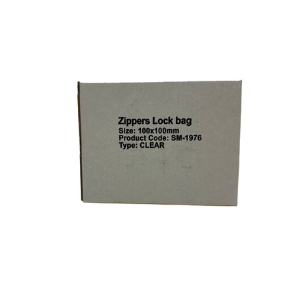 100 X 100MM CLEAR BAGS - 1000PCS