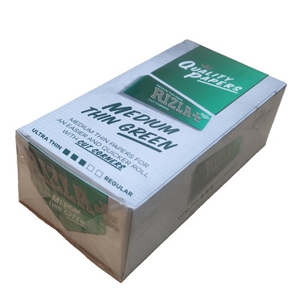 RIZLA GREEN REGULAR - 50 PACK
