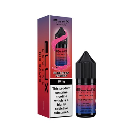 ELUX - NIC SALTS BLUE RAZZ CHERRY 10ML- 20MG