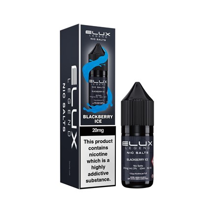 ELUX - NIC SALTS BLACKBERRY ICE 10ML- 20MG