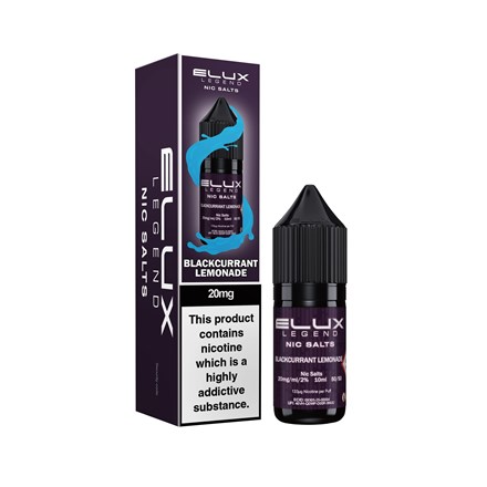 ELUX - NIC SALTS BLACKCURRANT LEMONADE 10ML- 20MG