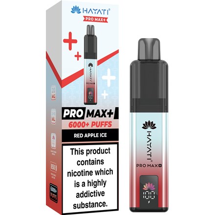 HAYATI PRO MAX PLUS 6K - RED APPLE ICE