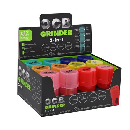 OCB 2-IN-1 PLASTIC GRINDER