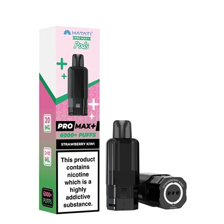 HAYATI PRO MAX+ POD STRAWBERRY KIWI -  2 PACK