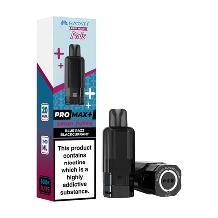 HAYATI PRO MAX+ 6000 POD BLUE RAZZ BLACKCURRANT