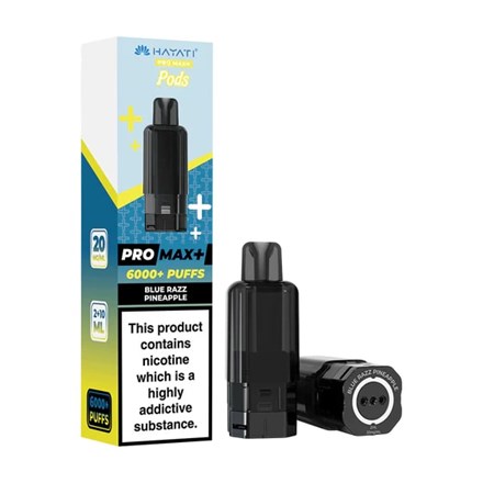 HAYATI PRO MAX+ 6000 POD BLUE RAZZ PINEAPPLE