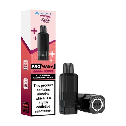 HAYATI PRO MAX+ 6000 POD STRAWBRY RASPBR CHERRY